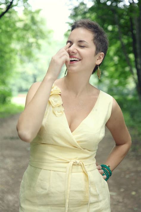 Laughing Woman Stock Image Image Of Happy Happiness 11928239