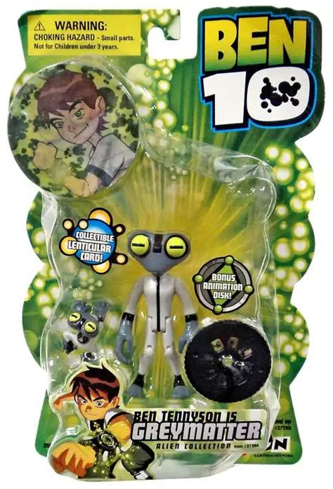 Ben 10 Alien Collection Series 1 Greymatter 4 Action Figure Bandai