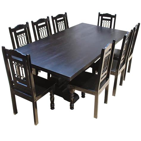 Check spelling or type a new query. Nottingham Trestle Pedestal Rectangular Wood Dining Table ...
