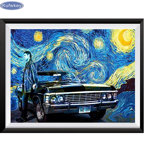 Full Square Drill 5d Diy Diamond Paintingstarry Night 3d Diamond