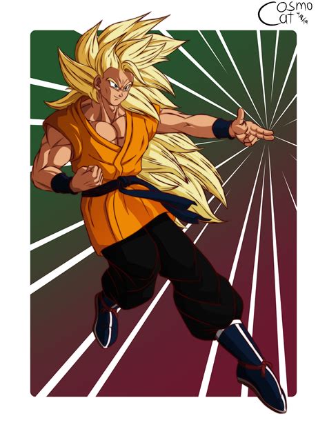 Full Power Super Saiyan 3 Goku Oc Rdbz