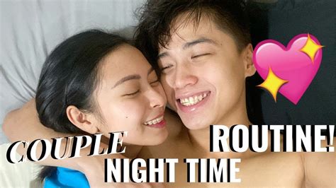 our night time routine as a couple philippines kath melendez youtube