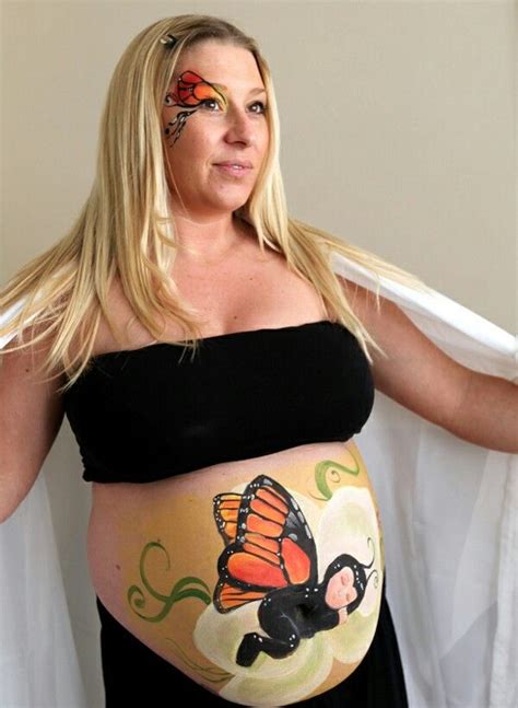 Updated on feb 06, 2017. Belly painting by Gicela Sandoval on FAMILY | Pregnant ...