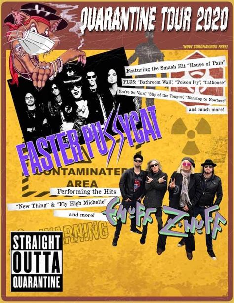 Faster Pussycat And Enuff Znuff Team Up For The “straight Outta Quarantine” Tour Initial