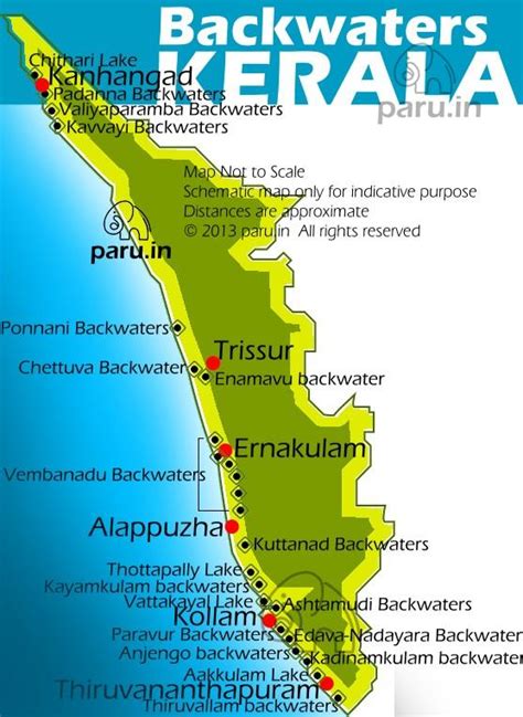 This is a map of kerala, you can show street map of kerala, show satellite imagery(with street it was formed on 1 november 1956 by the states reorganisation act by combining various malayalam. Backwaters of Kerala : Top 3