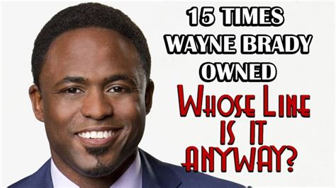 15 Times Wayne Brady Owned Whose Line Is It Anyway Youtube