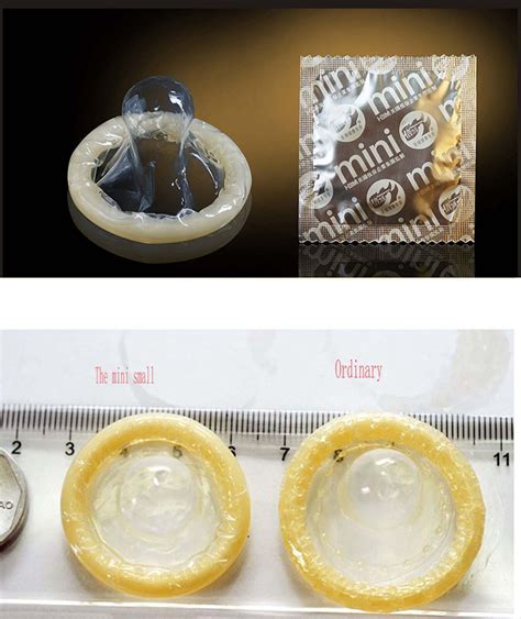 10pcspack Mini Small Tight 46mm Adult Latex Condoms Mens Smooth Thin