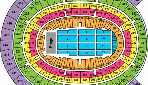 madison square garden seating chart concert