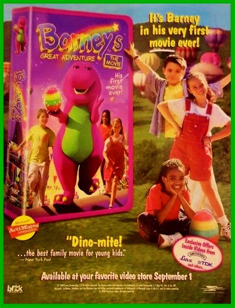 Barney Adventure Movie