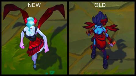 All Evelynn Skins New And Old Texture Comparison Rework 2017 League Of Legends Youtube
