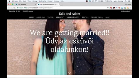 Zola Wedding Website And Wedding Registry Tutorial Youtube