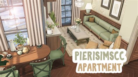 Pierisim Cc Apartment 🤍 The Sims 4 Apartment Renovation Speed Build