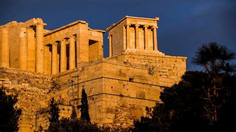 The Acropolis In Athens During Sunset Greece Windows 10 Spotlight