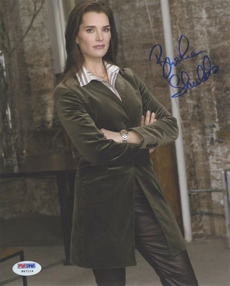 Brooke Shields Signed Autographed 8x10 Photo Psadna Coa 2098351281