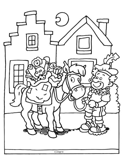 sinterklaas en piet kleurplaten Google zoeken zwartepietknutselen