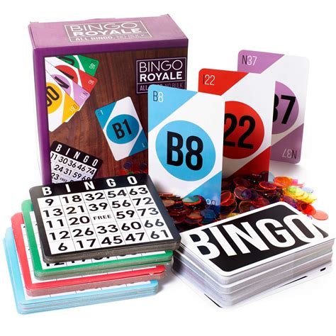 Buy Bingo Royale Bundle Complete Bingo Game Set With 1000 Chips 100