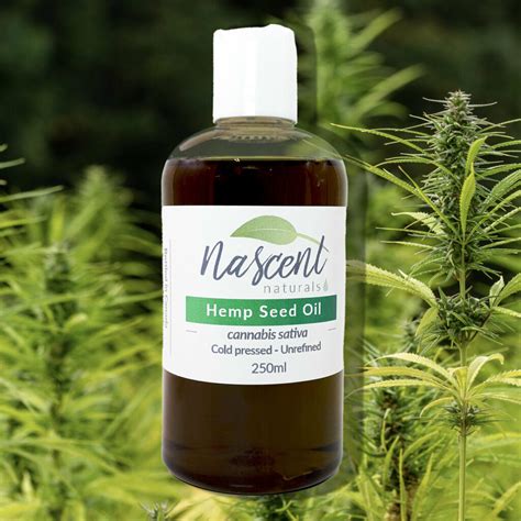 hemp seed oil nascent naturals inc