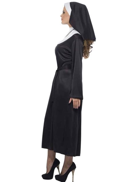 Budget Nun Fancy Dress Costume