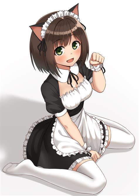 Maid Miku Maekawa The Idolmaster Cinderella Girls Rawwnime