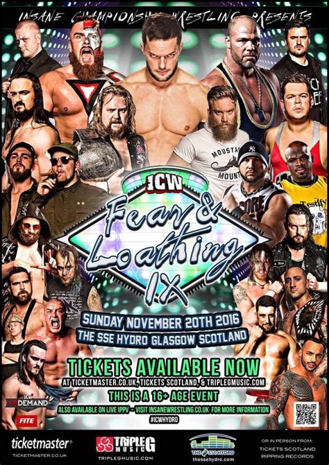 Across The Pond Wrestling Event Review Icw Fear And Loathing Ix