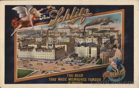 Jos Schlitz Brewing Company Milwaukee Wi Postcard