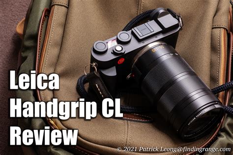 Leica Handgrip Cl Review Finding Range