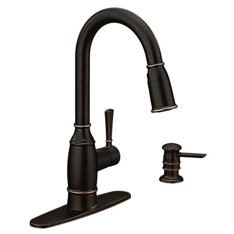 They are just excellent combinations of background and modernity together with the simple lines representing the new and the conventional faucet traits manifesting the old. MOEN Noell Single-Handle Pull-Down Sprayer Kitchen Faucet ...
