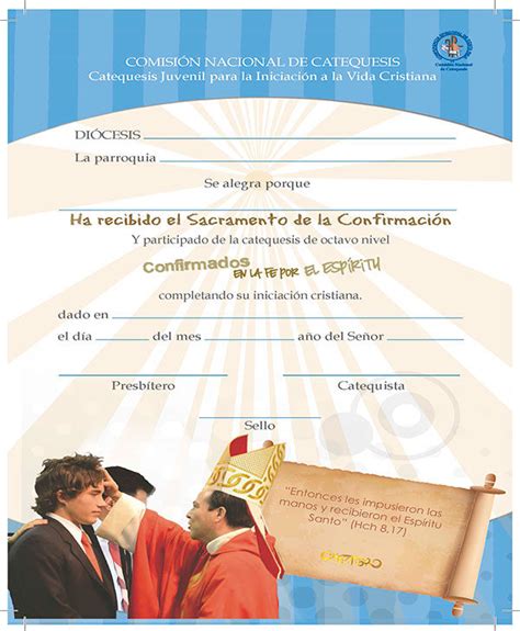 Certificado De Confirmacion Iglesia Catolica Para Imprimir Porn Sex