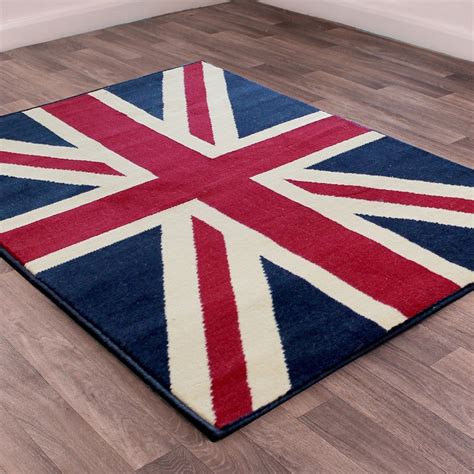 Union Jack Rugs In Navy By Rugstyle Buy Online From The Rug Seller Uk