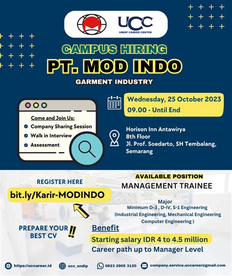 Campus Hiring Pt Mod Indo Undip Career Center