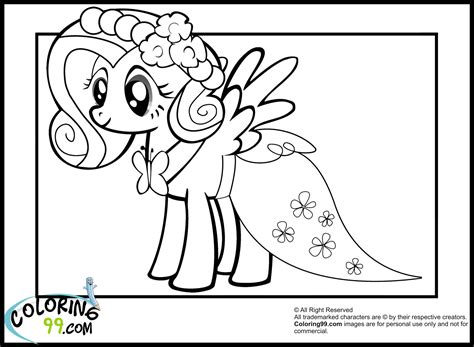 My Little Pony Royal Wedding Coloring Pages Fresh Color