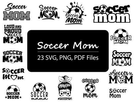 Soccer Mom Svg Soccer Mom Png Soccer Bonus Mom Svg Soccer Etsy