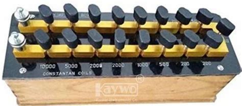 4 W Kaywo Resistance Box10000 Ohm 500 At Rs 1150piece In Ambala