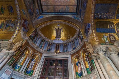 Dome Of Basilica Di San Marco Venice Editorial Stock