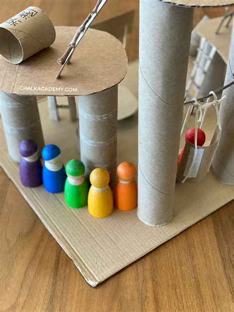 Diy Miniature Cardboard Playground For Playful Language Learning