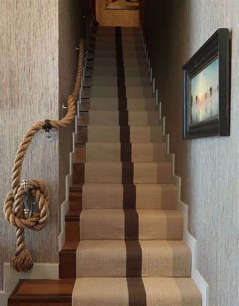 Staircase Ideas Creative Ways To Add Style Nautical Rope Decor Rope
