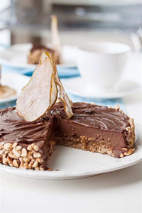Chocolate Hazelnut And Pears Cake On Behance