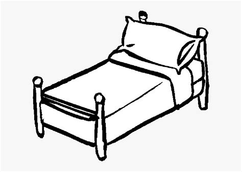 Black And White Clip Art Bed Clip Art Library