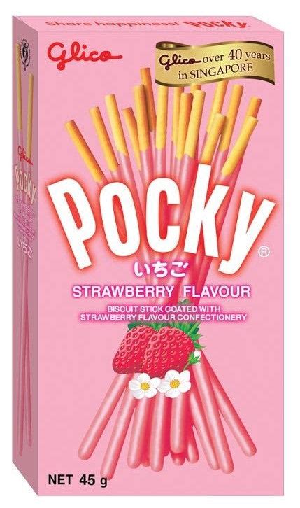 Strawberry Pocky Biscuit Sticks | Kawaii Japanese & Asian Candies
