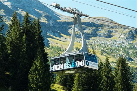 Excursion To Glacier 3000 With Cable Car