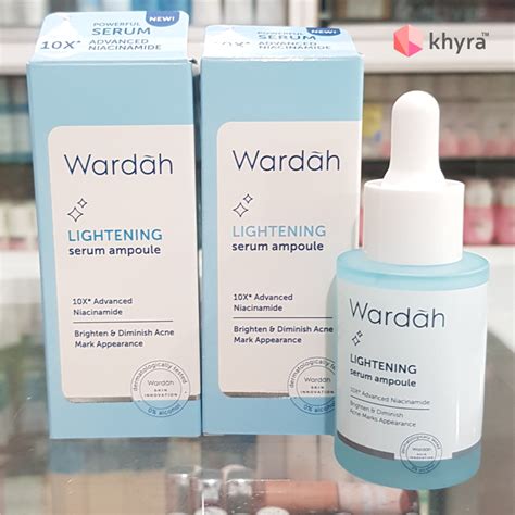 Wardah Lightening Serum Ampoule 10x Advanced Niacinamide 30ml