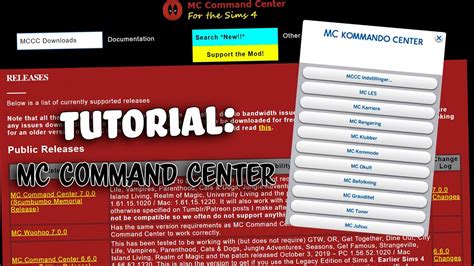 Maybe you would like to learn more about one of these? Tutorial: Hvordan man downloader og installerer MC Command Center // The Sims 4 - YouTube