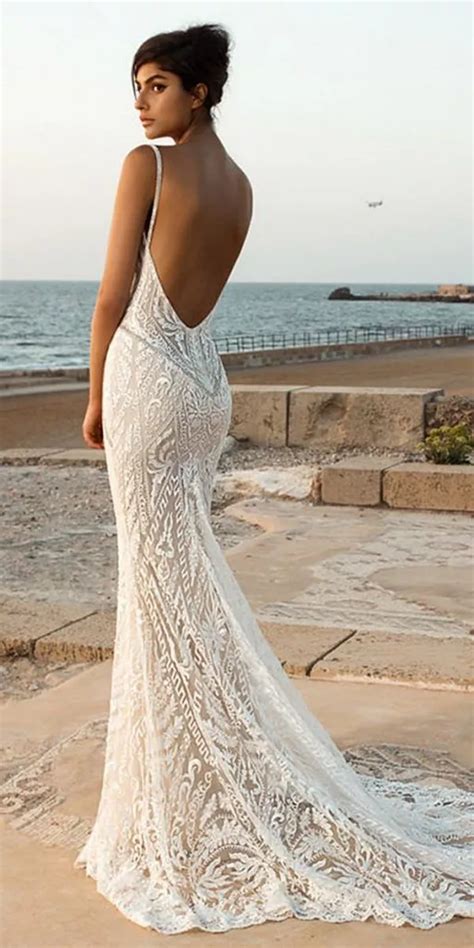 20 Bold Open Back And Backless Wedding Dresses 2024
