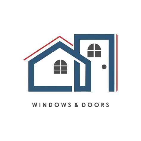 Door And Window Logo Vector 8962733 Vector Art At Vecteezy