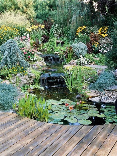 Stunning 42 Beautiful Backyard Ponds And Water Garden Ideas