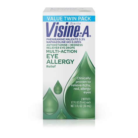Besides that noticeable redness that happens when you smoke marijuana, itchiness and dryness can be quite inconvenient. Visine-A Multi-Action Eye Allergy Relief Eye Drops, 0.5 Fl ...