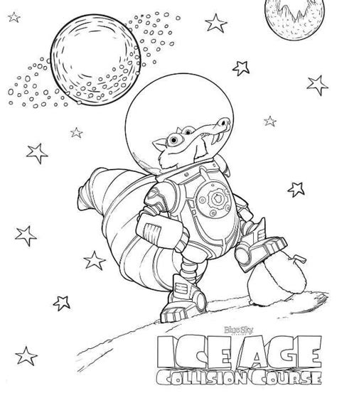 Scrat from Ice Age Collision Course