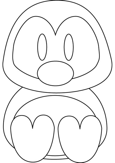 Cute penguin coloring pages download and print for free