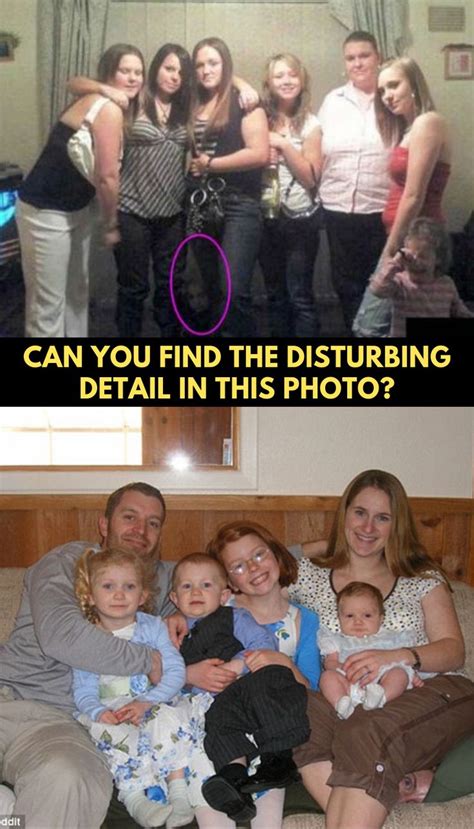 Can You Find The Disturbing Detail In This Photo Disturbing Photo
