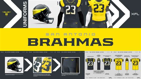 San Antonio Brahmas Unveil Jerseys For First Xfl Season